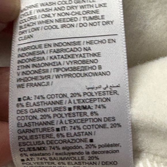 Athleta Easy Fleece Straight Heather Gray Cargo Wide Leg Pants - NWT - Picture 10 of 14